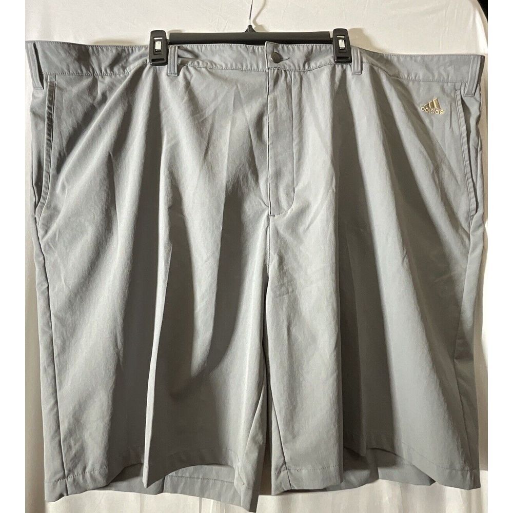 New‎ Mens Adidas Gray Golf Shorts Size 54